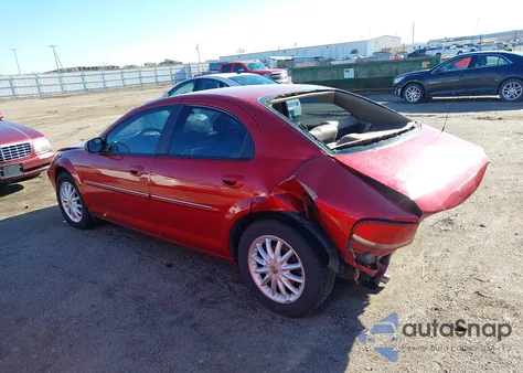 2002 Chrysler Sebring Lxi from USA, damaged, VIN 1C3EL56R82N147712